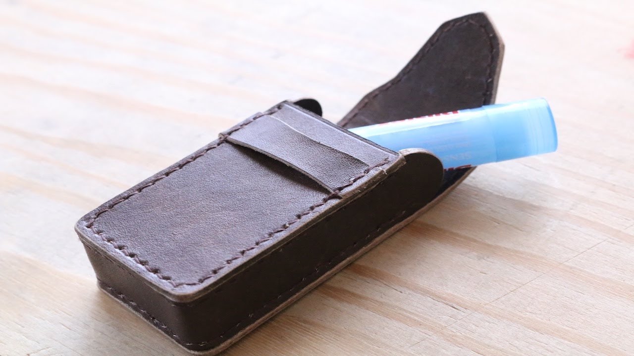 リップケース　レザークラフト