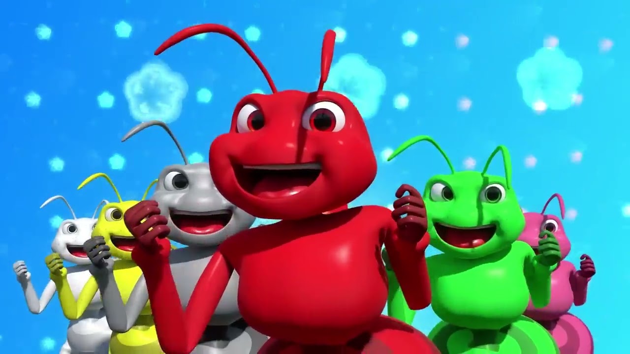 Canciones infantiles para niños - Hormiguitas de colores - Vídeos infantiles para niños