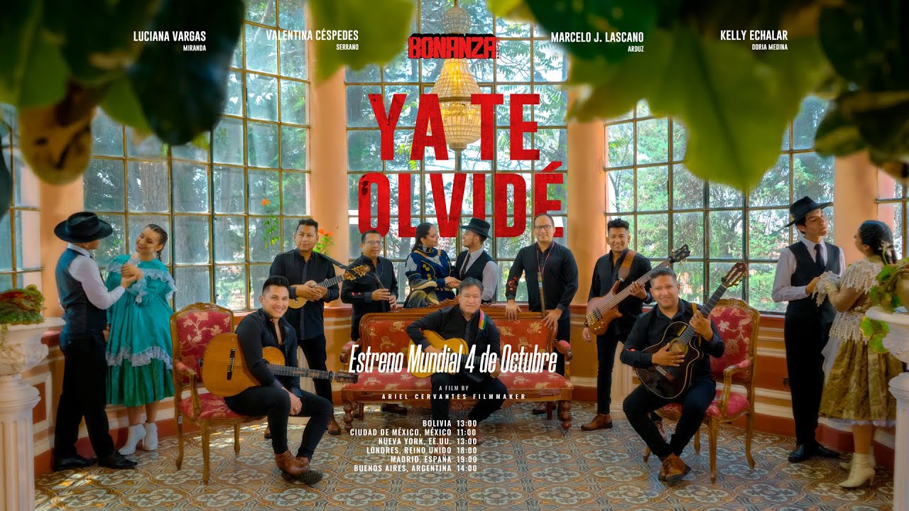 Bonanza  Ya te Olvidé  video Oficial ESTRENO  ②⓪②④