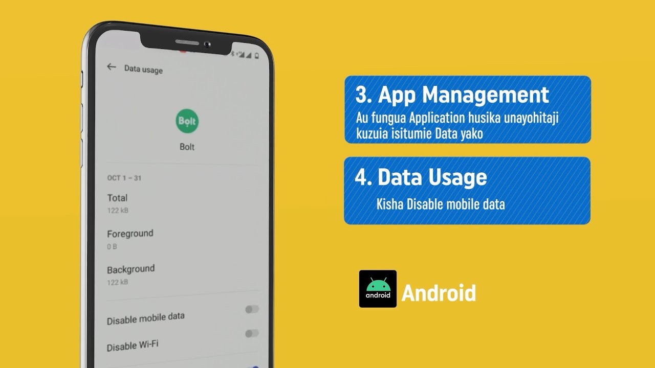 Linda Data yako na Kudhitibi Apps zako