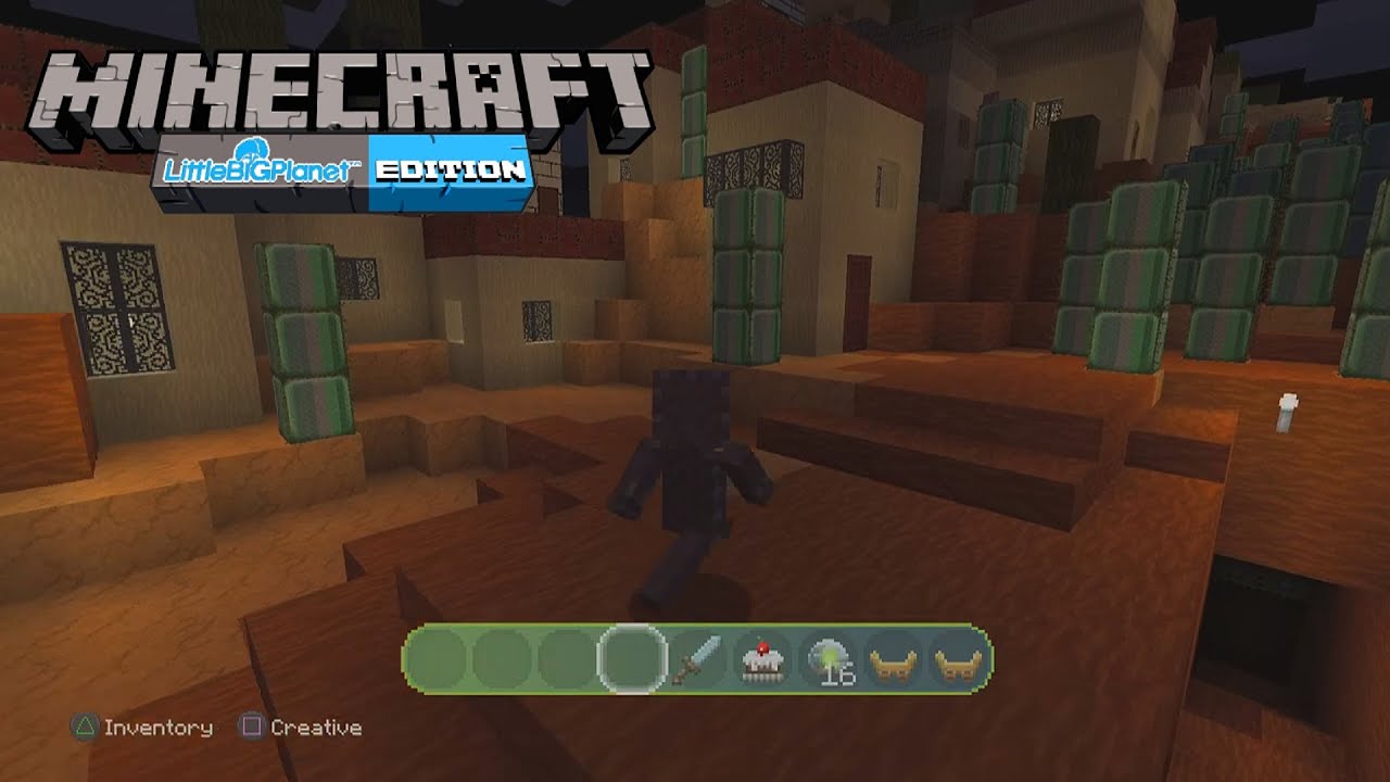 LittleBigPlanet Minecraft Mash-up Pack - Boom Town