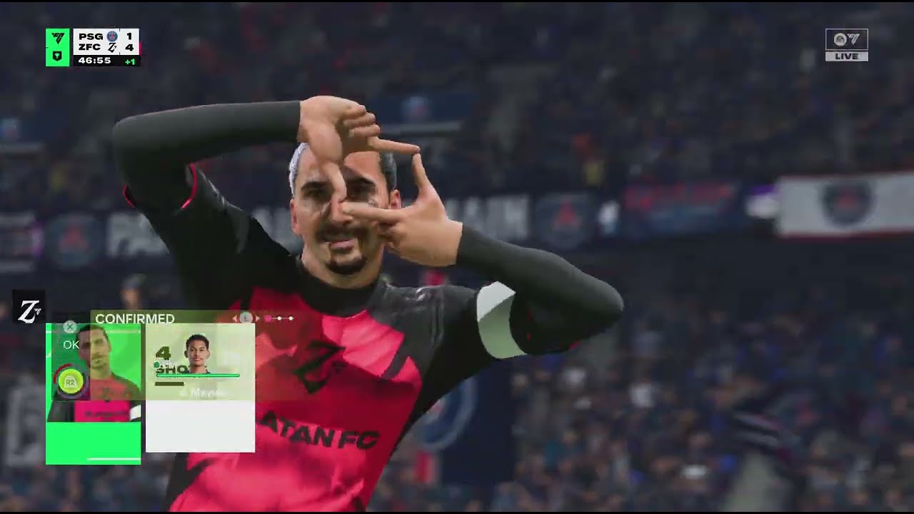 Zlatan FC vs PSG