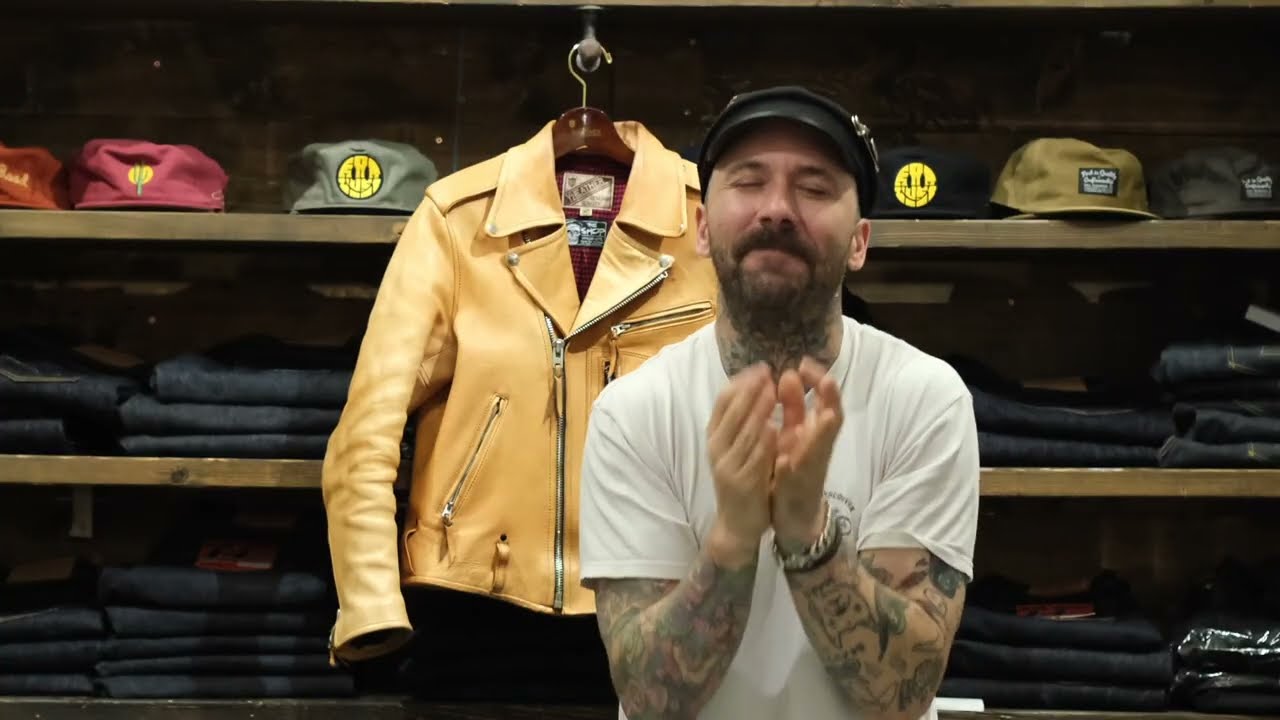 The Shop y2 Leather New Double Riders