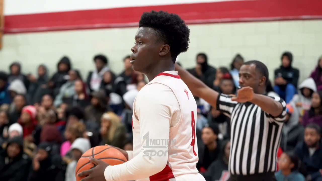 EDMONDSON vs CITY | Baltimore's Elite High School Basketball Clash #1MotionSports