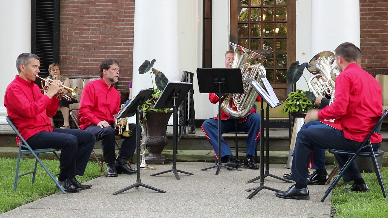 Ewald, Brass Quintet No. 1in Bb minor, mvt I: Moderato