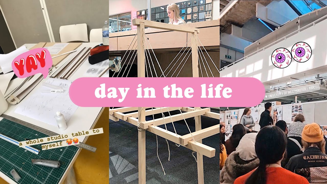 a day in the life of an interior architecture student