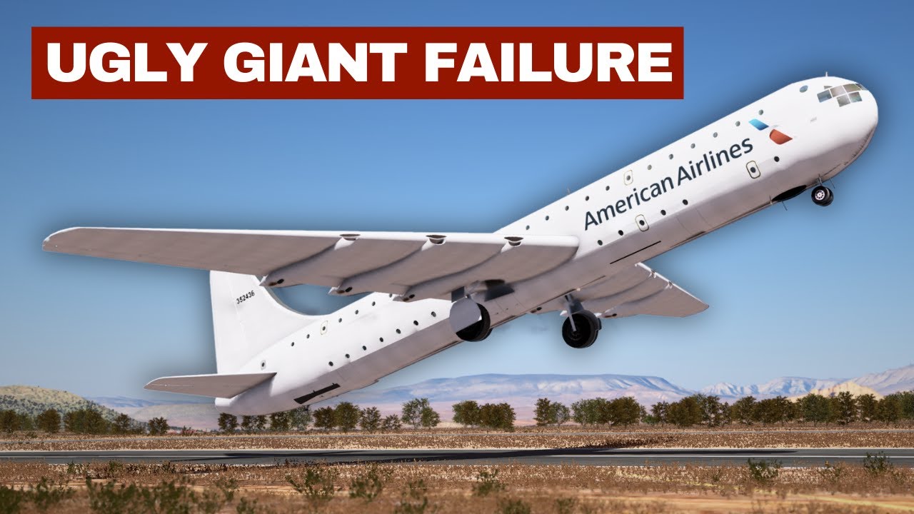 The Ugliest Airliner Ever Designed (And That’s Not Even the Worst Part)