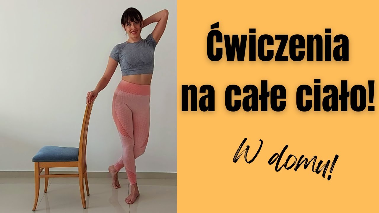 Ćwiczenia Barre. Ćwiczenia z krzesłem i ciężarkami na całe ciało.