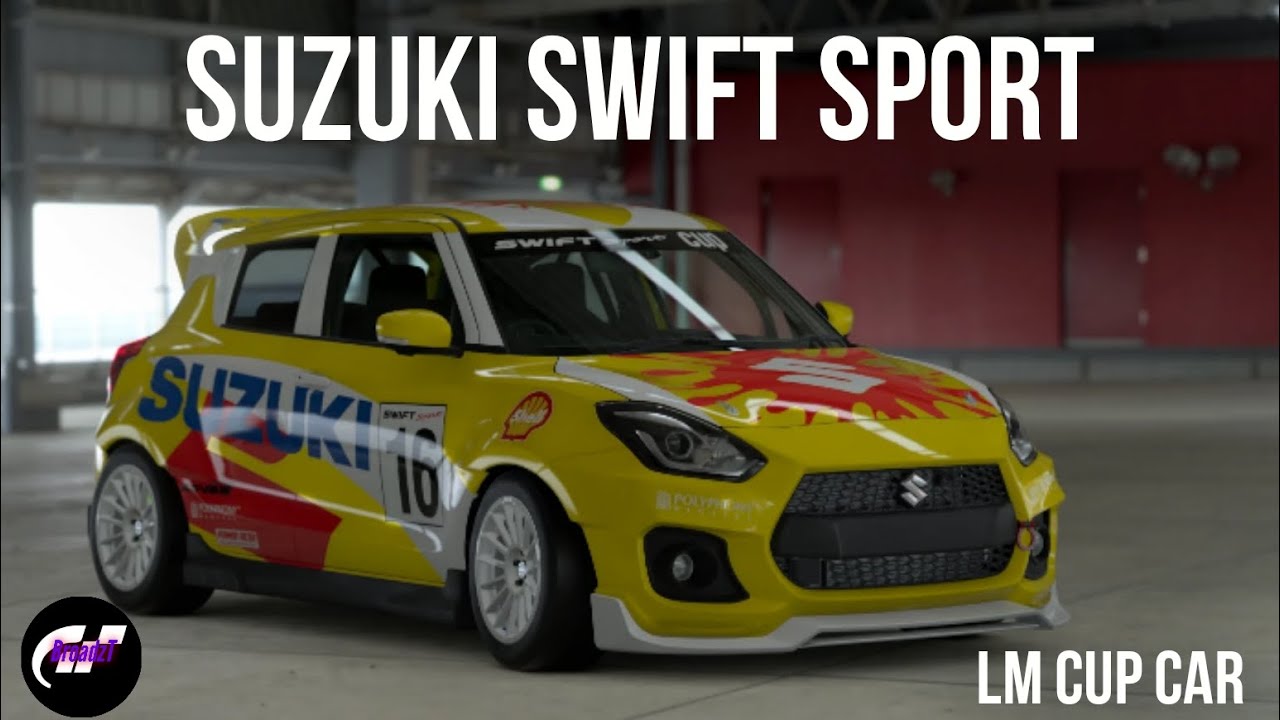 Suzuki Swift Sport LM Cup car (Gran Turismo 7 custom cars)