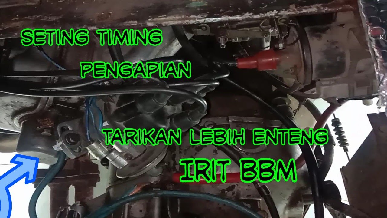 cara seting timing pengapian mobil carry 10/st 100 bagi pemula