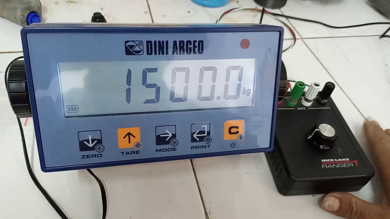 calibracion indicador dini argeo