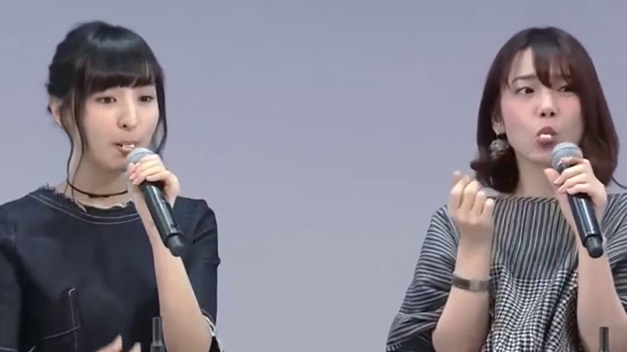 【可愛い】佐倉綾音「何なんだよ！お前らはよぉ（ｵｺ）」内田真礼「プッチョって意外と…（ﾜﾆｬｳﾆｬ）///」お口をモグモグ、ングングさせながら食レポするあやねるとまれいたそを愛でる動画
