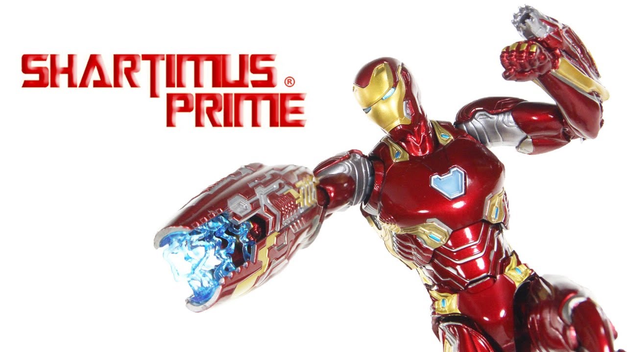 SH Figuarts Iron Man Mark 50 Avengers Infinity War Movie 6 Inch Marvel Action Figure Toy Review