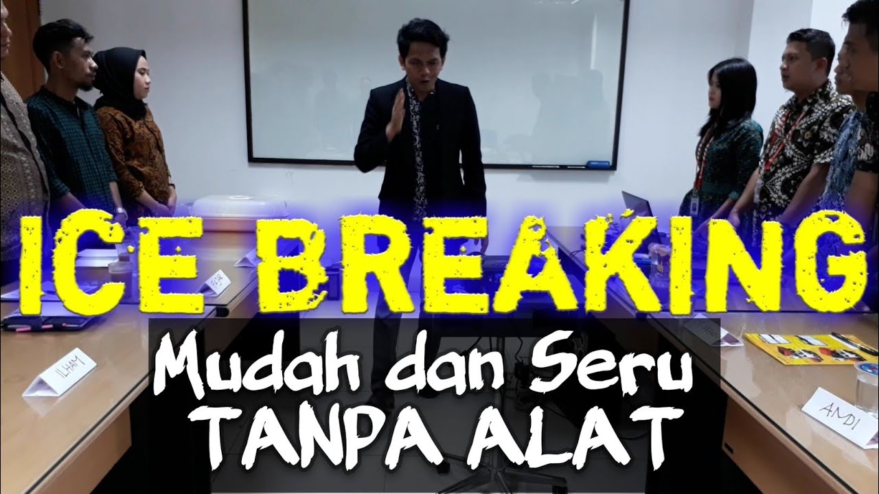 Ice Breaking KUDA SAPI, Mudah dan Seru Tanpa Alat..!!