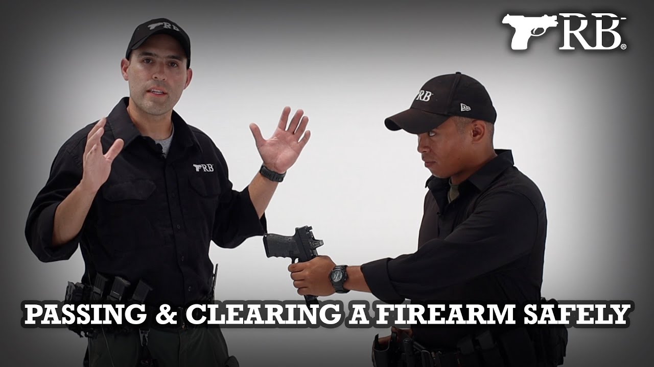 Passing And Clearing Firearms Safely