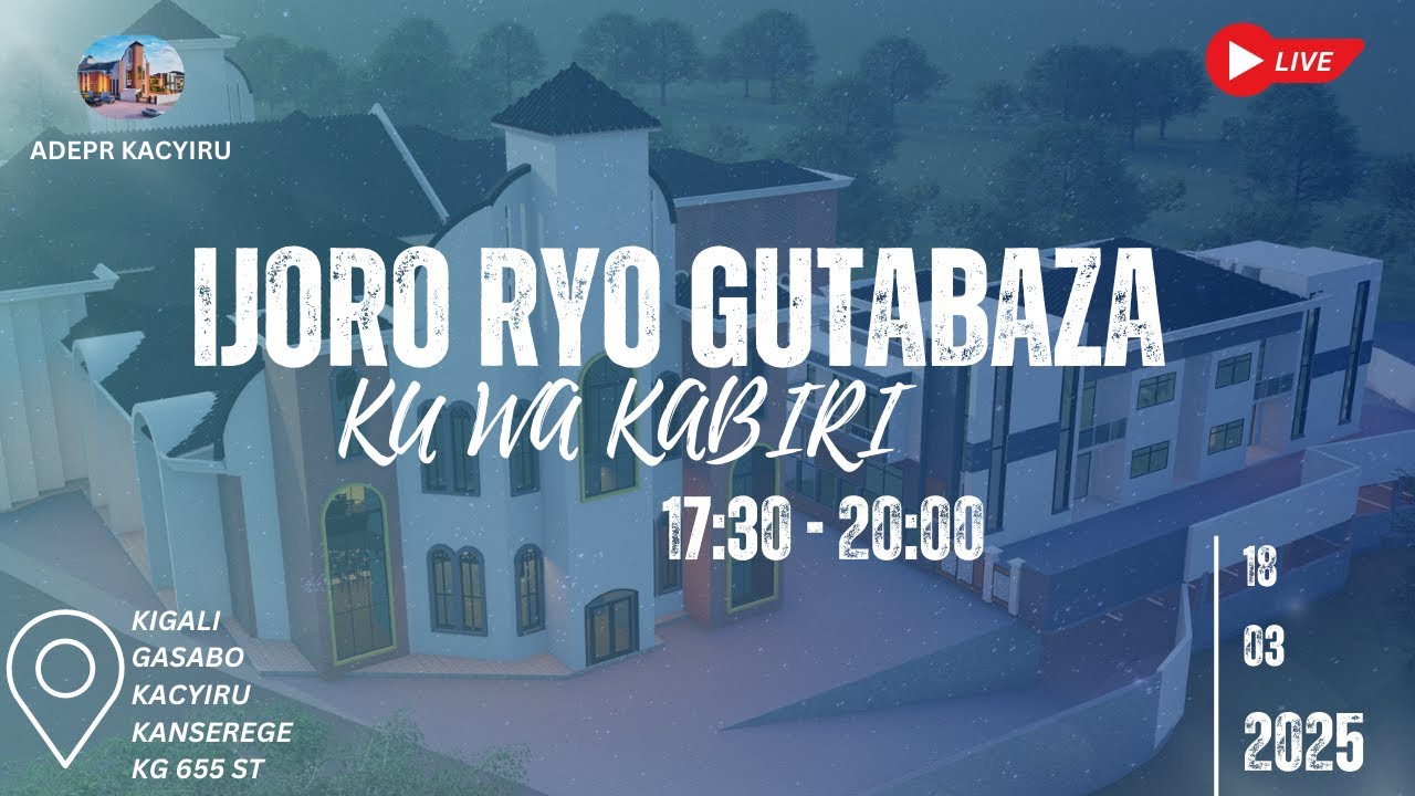 IJORO RYO GUTABAZA KUWA KABIRI TALIKI 18/03/2025