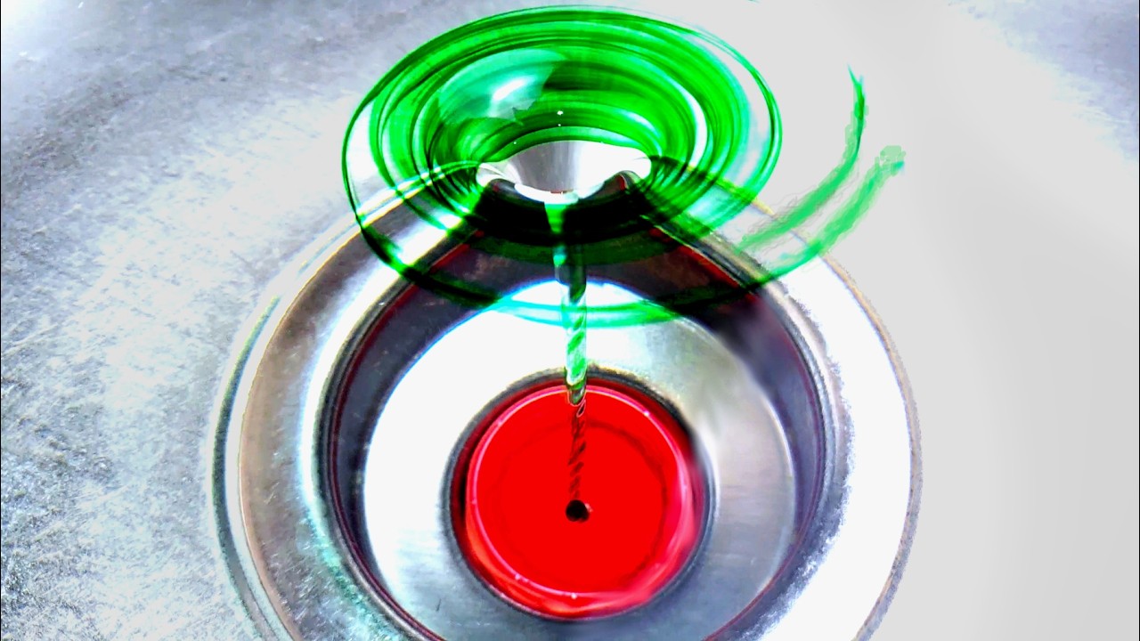 Green Water💧Swirling!