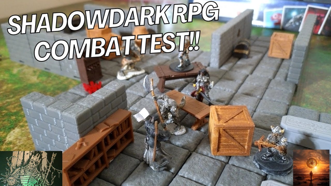 Shadowdark RPG | Боевой тест #shadowdark #rpg