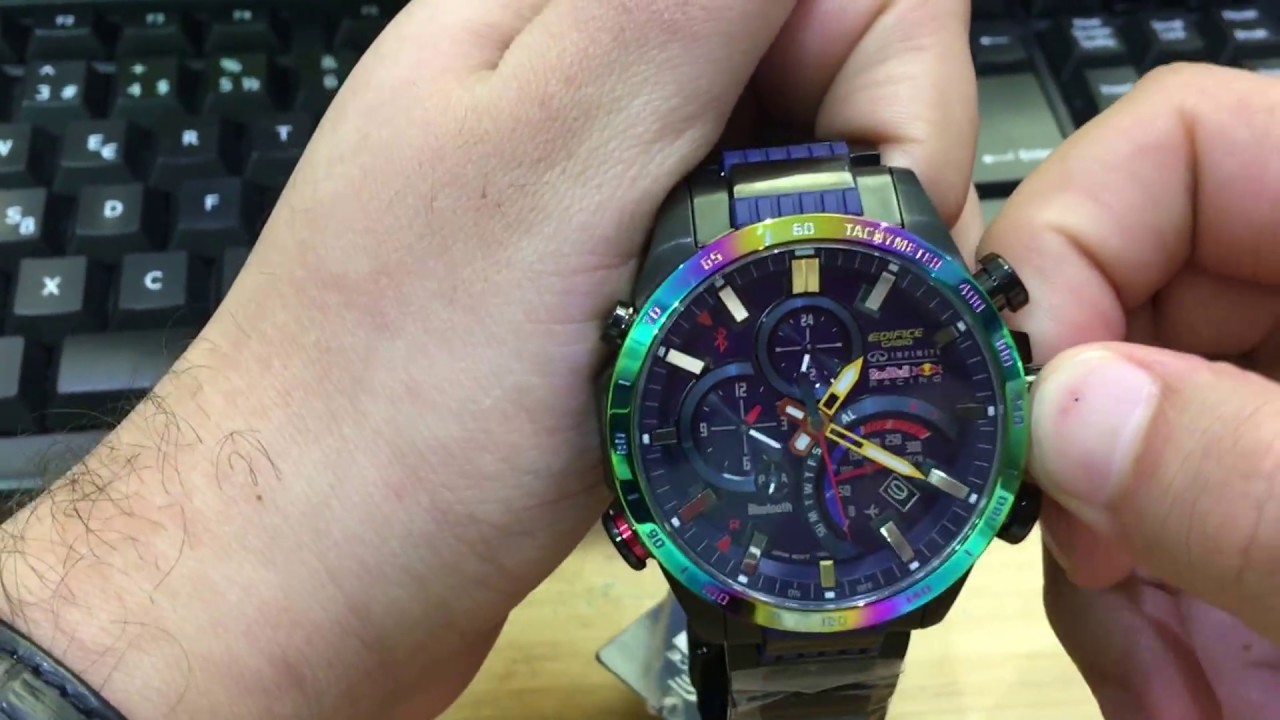 Casio EQB-500RB Redbull Limited Edition Series Tanitim