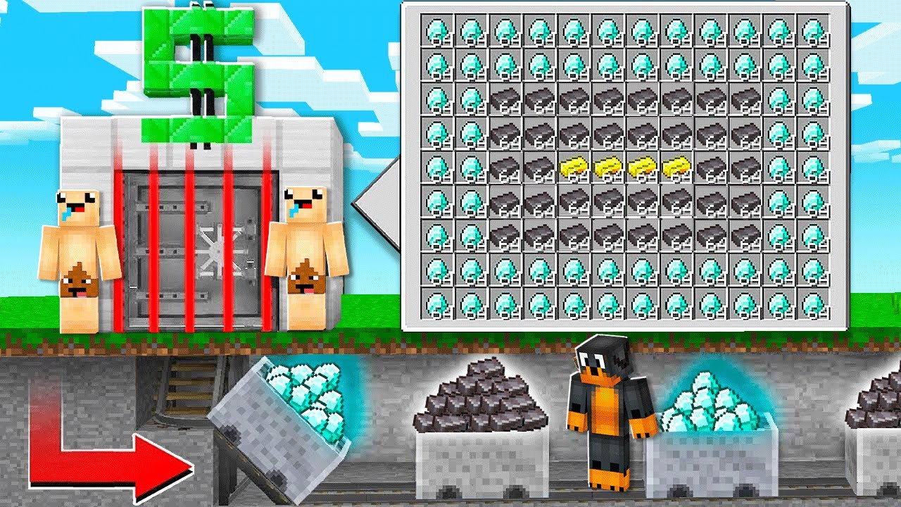 TYLKO BOBO i 0,1% GRACZY WIE JAK ZROBIĆ NAJLEPSZE ITEMY na JEDNYM BLOKU w Minecraft! 😱