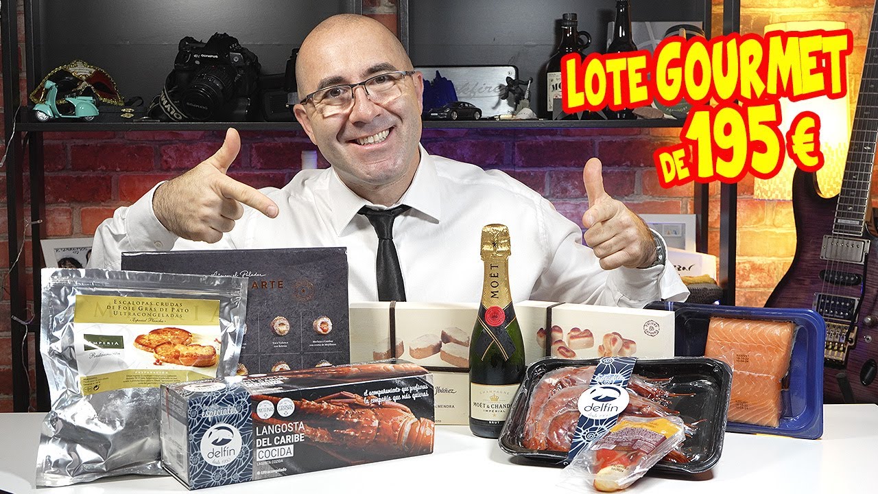 Probando un LOTE GOURMET de 195 € del CLUB del GOURMET e HIPERCOR