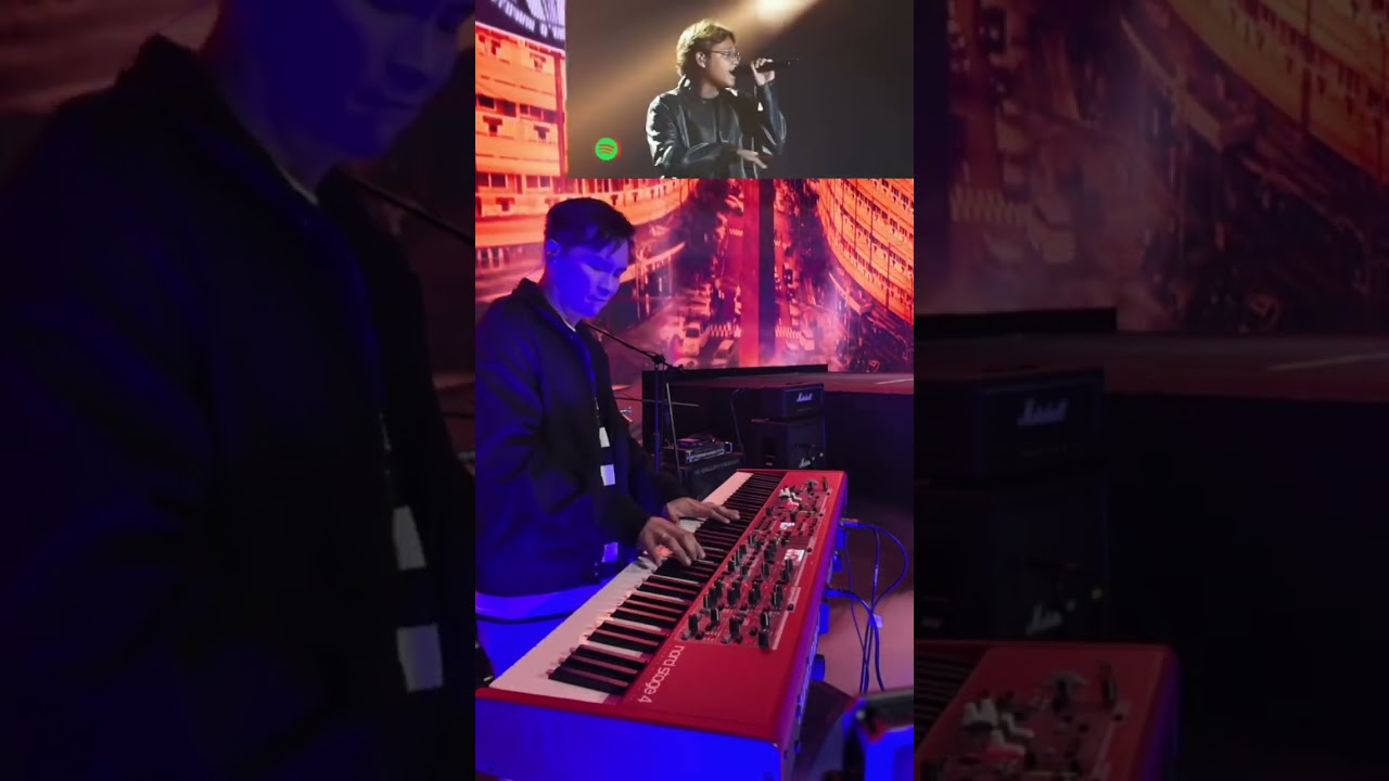 Hev Abi Wish Awards Performance KEYBOARD POV