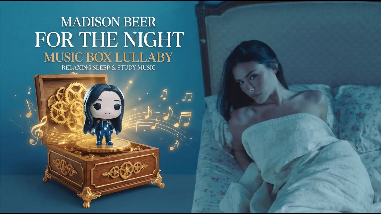 Madison Beer - For the Night (Music Box Cover) Relaxing Lullaby Version | Sleep & Study Music