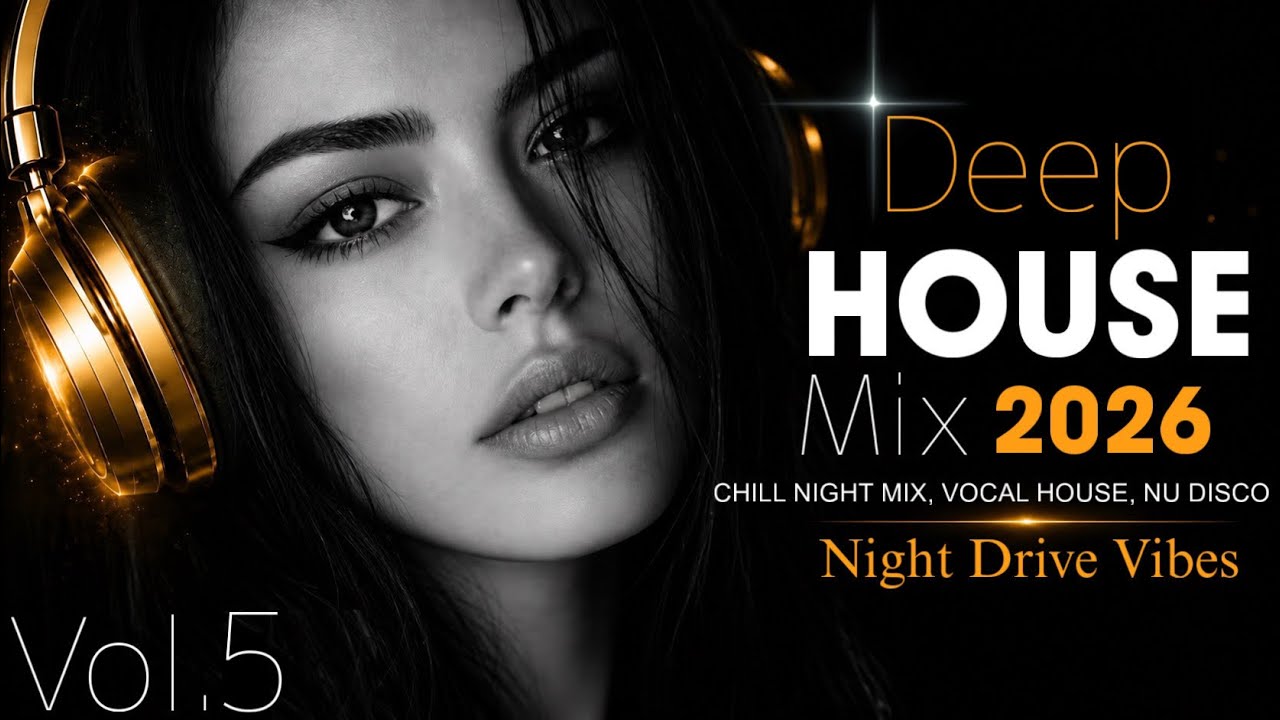 Deep House Mix 2026 - Vocal House, Nu Disco & Late Night Deep House 🌃 [Night Drive Vibes]
