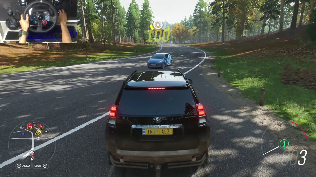Toyota Land Cruiser - Forza Horizon 4 | Logitech g29 gameplay
