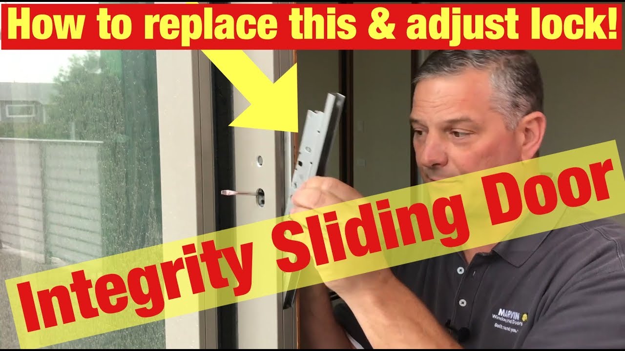 Marvin Integrity Sliding French Door Lock Box Replacement And Adjustment