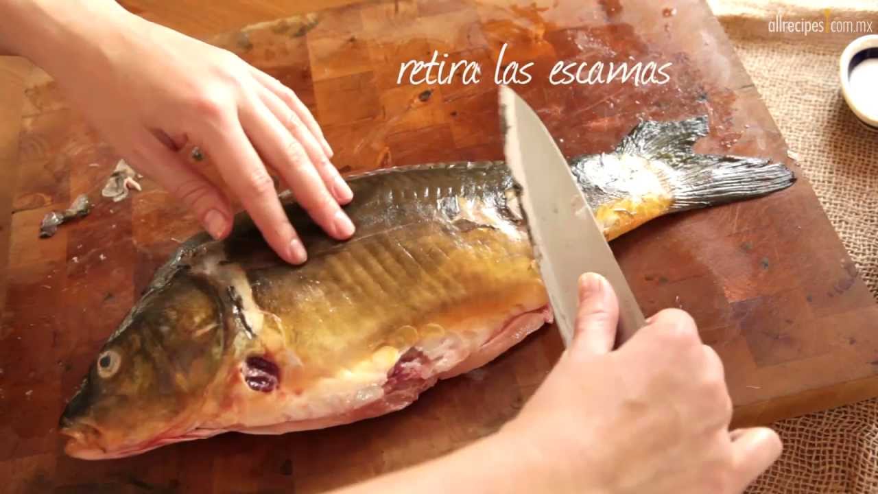 Pescado en crema de champiñones