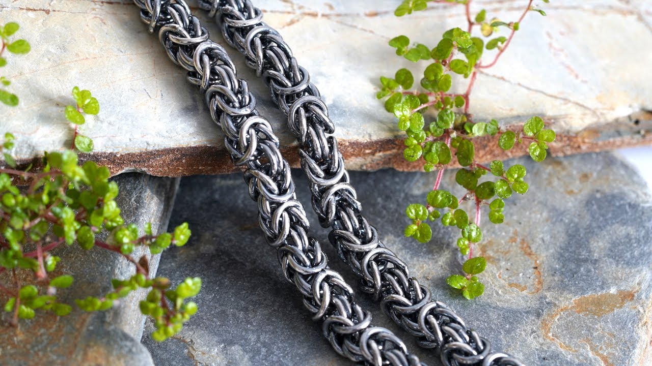 Making a Byzantine Necklace in Silver, Necklace Making No.1
