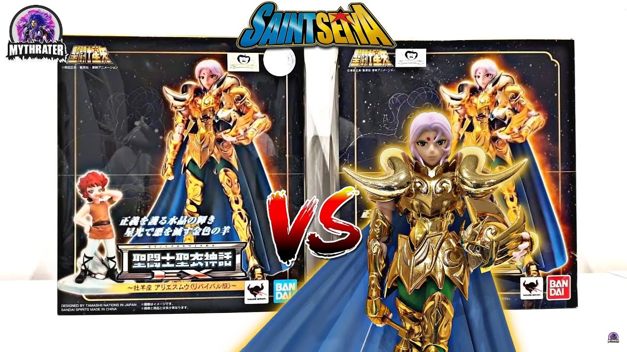 Saint Seiya Myth Cloth Gold Saint Mu du Bélier EX Bandai REVIVAL VS Bandai EX 1st EDITION MR54
