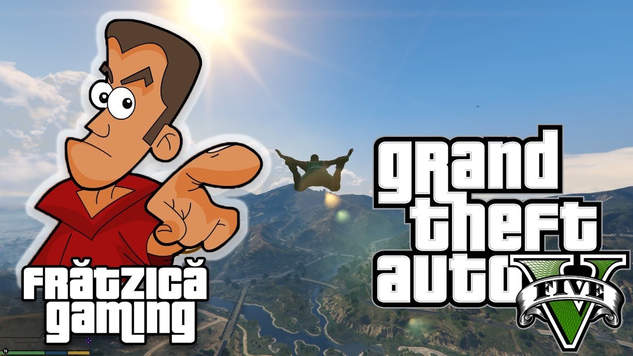 GTA 5 Ep.5 - Am Zburat! - Fratzica Gaming