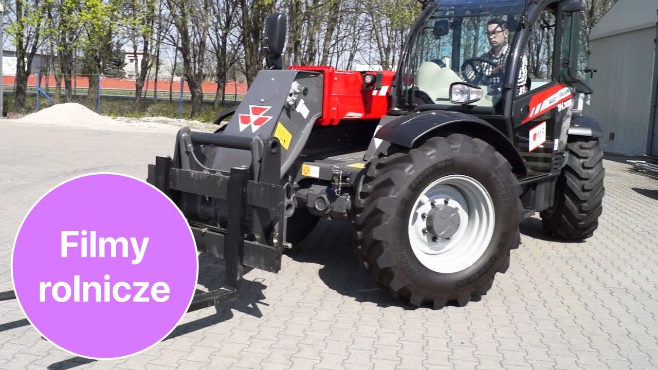 Największa ładowarka w ofercie Massey Ferguson TH 7038