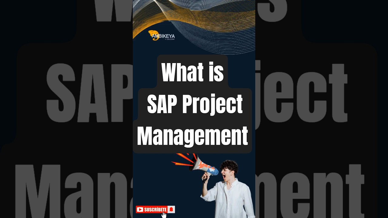 What is sap project management tutorial || Ambikeya