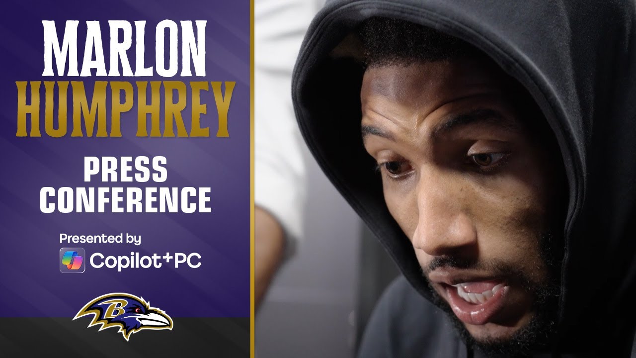 Marlon Humphrey Talks Ravens' Defensive Struggles | Baltimore Ravens