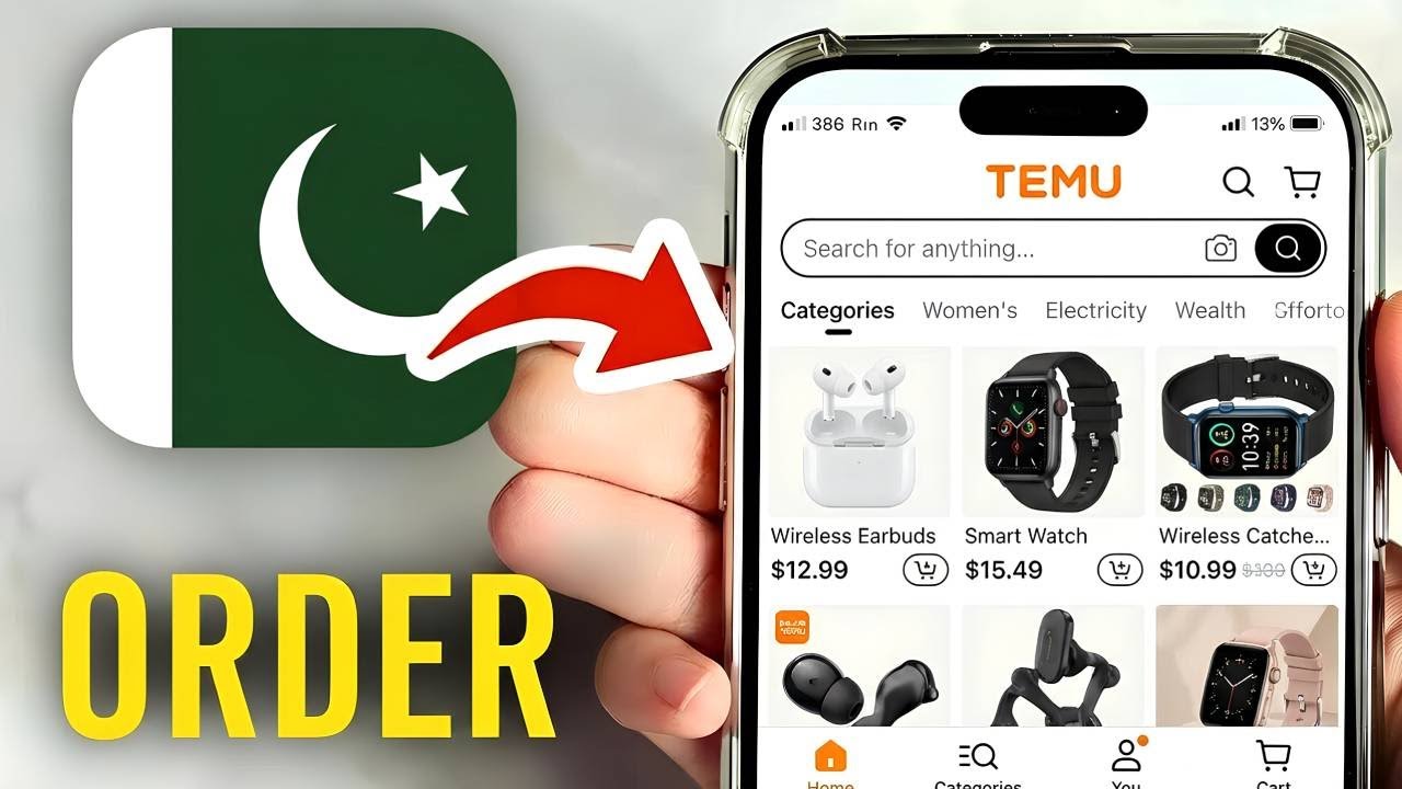 How to ORDER on Temu from PAKISTAN | How to BUY on TEMU in PAKISTAN - Purchase on Temu in Pakistan