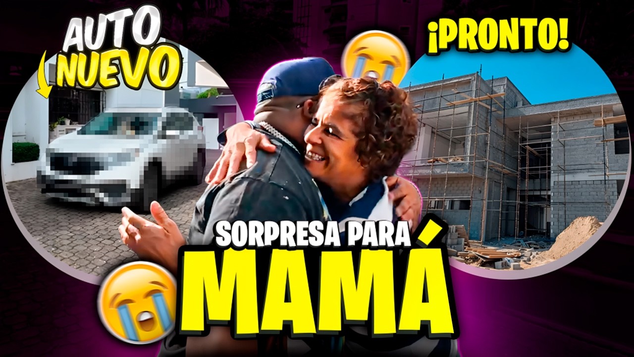 SORPRENDO A MI MAMÁ CON MI PRIMER COCHE 🚗😱 | Reacción REAL