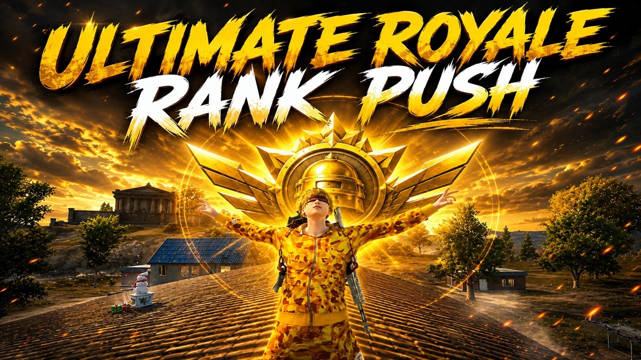 ULTIMATE ROYALE RANK PUSH LIVE 🔥