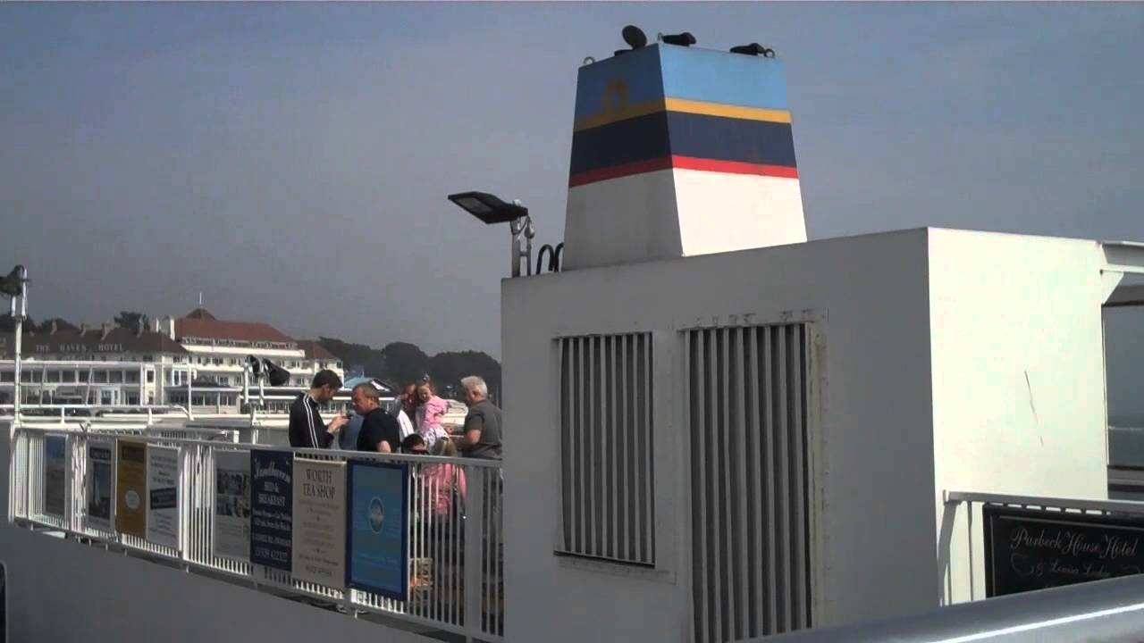 Cross on the Toll Ferry on the way to Swanage