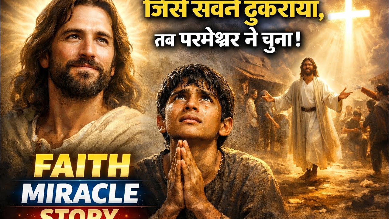 जिसे सबने ठुकराया, उसे यीशु ने चुना | Powerful Faith Story | Jesus Motivational Story