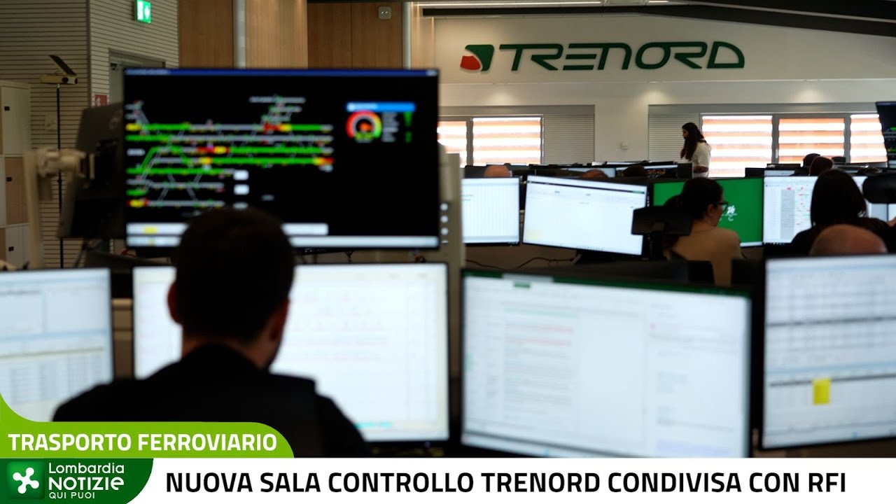 Treni, a Milano attiva h24 la nuova sala operativa di Trenord condivisa con RFI
