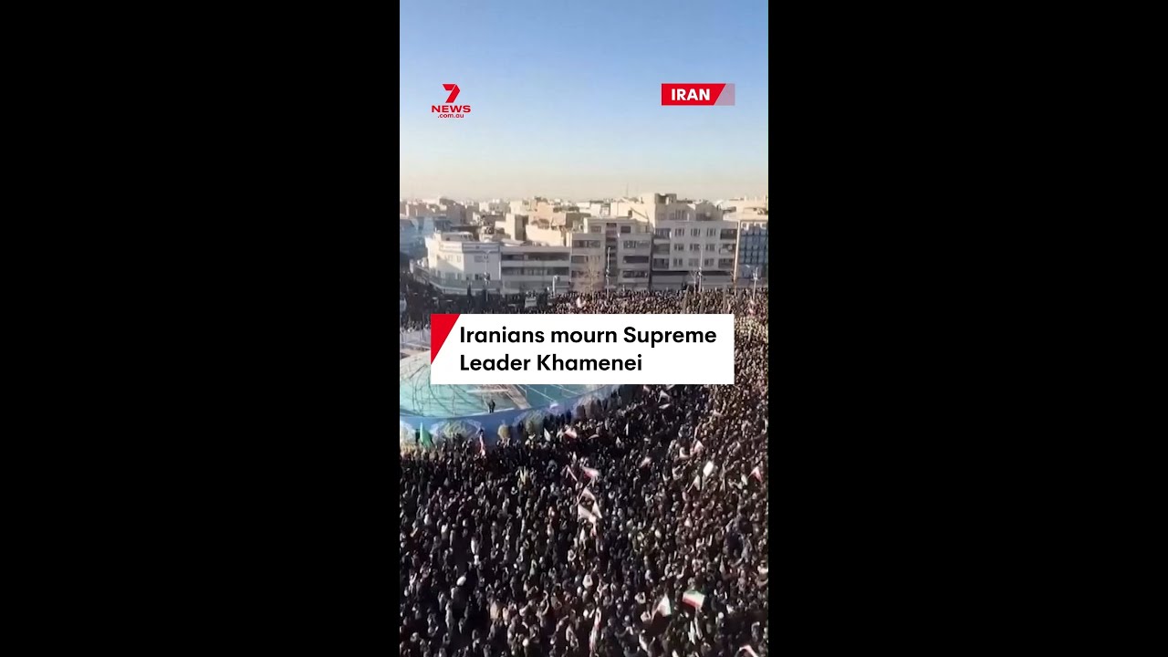 Iranians mourn Supreme Leader Khamenei