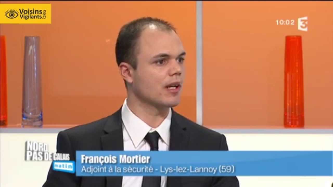 La Mairie Vigilante de Lys-lez-Lannoy enchantée par le dispositif sur France 3 Nord-Pas-de-Calais