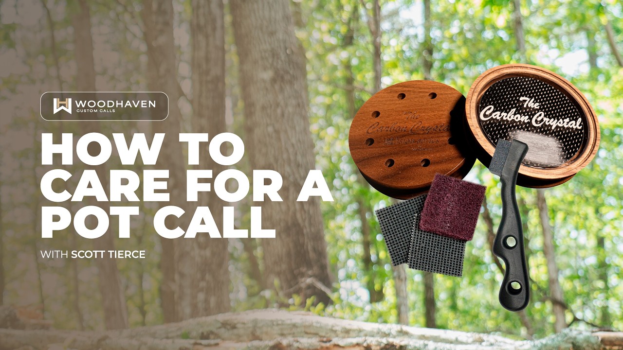 Condition & Care For Your Pot Call | Maintain Sharper Cuts & Cleaner Yelps