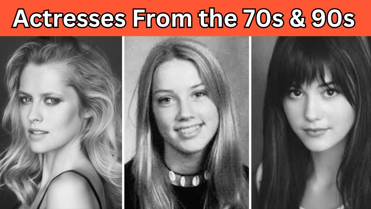 Guess These ICONIC Actresses From the 70s and 90s