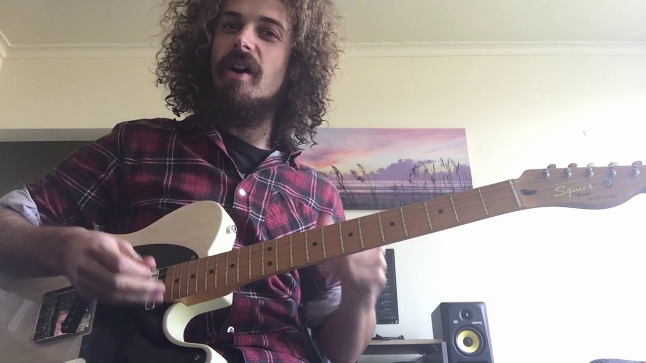 Nightwish - Ghost Love Score Guitar Solo Tutorial w. TAB // Jacob Petrossian