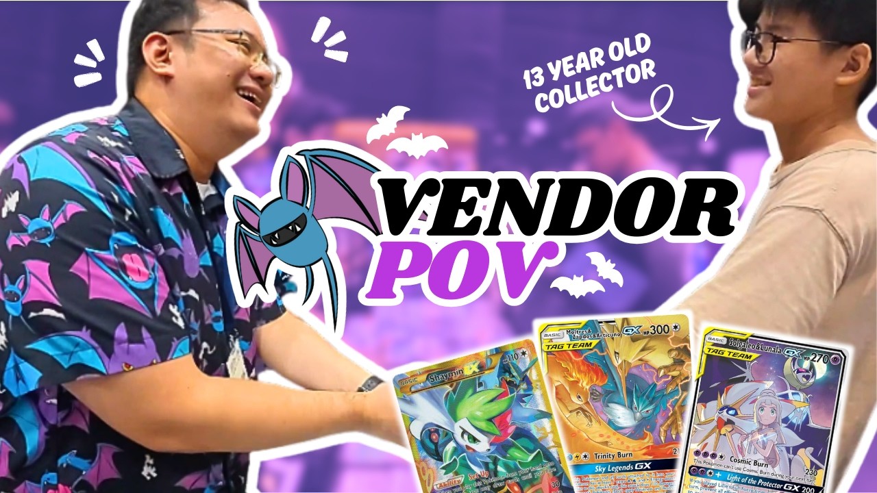 He Had an INSANE Collection and a CRAZY MISCUT Card! | Pokemon Vendor POV