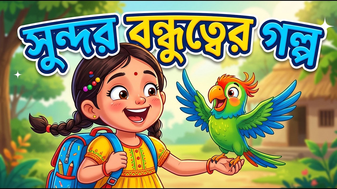 Labiba & Tuni | A Beautiful Friendship Story for Kids | Bengali Moral Story